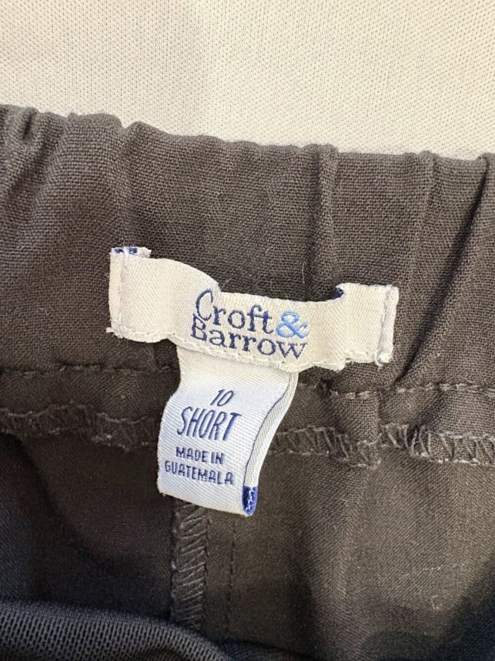 Croft & Barrow Womens Black Pull On Pants Size 10 Short - Picture 2 of 4